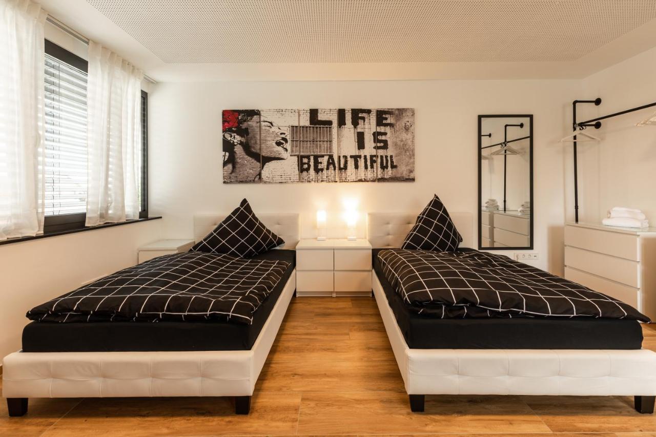 Neckarwestheimer Appartement Dış mekan fotoğraf