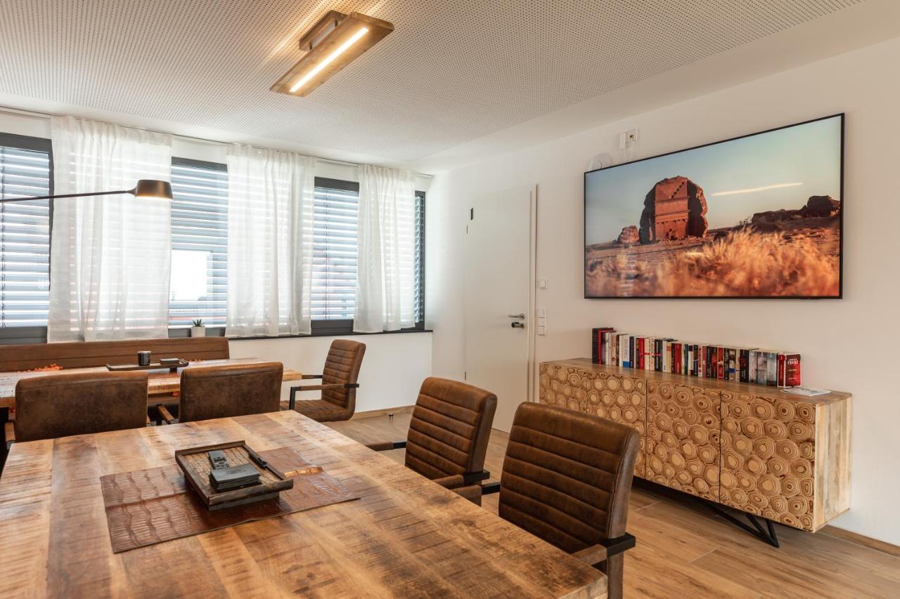 Neckarwestheimer Appartement Dış mekan fotoğraf